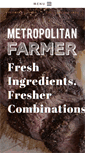 Mobile Screenshot of metropolitanfarmer.com